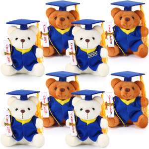 Adorable Graduation Plush Doctor Bear Toy – Perfect Keepsake