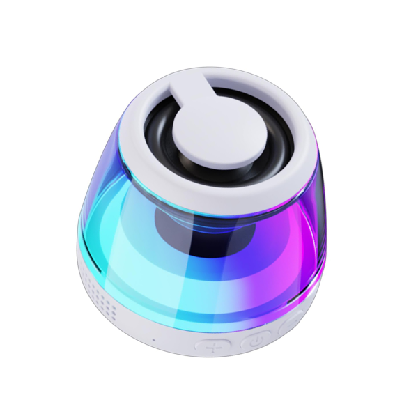 Portable Mini Bluetooth Speaker – Magnetic Base & RGB LED