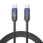 60W Fast Charging USB Type-C Cable – Ice Crystal Design