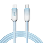 60W Fast Charging USB Type-C Cable – Ice Crystal Design