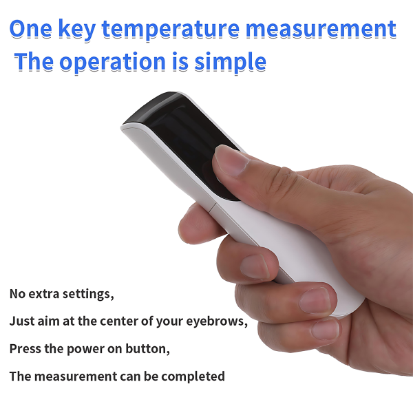 Portable Infrared Thermometer – Non-Contact & LCD Display