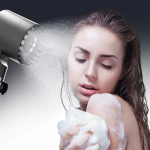 High Pressure Handheld Shower Head Kit w/ Wall Mount Bracket