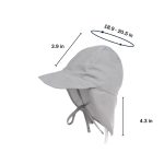 Breathable Cotton Baby Sun Hat with UV Protection