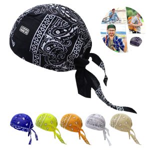 Outdoor Cycling Pirate Hat – Cotton Paisley Bandana