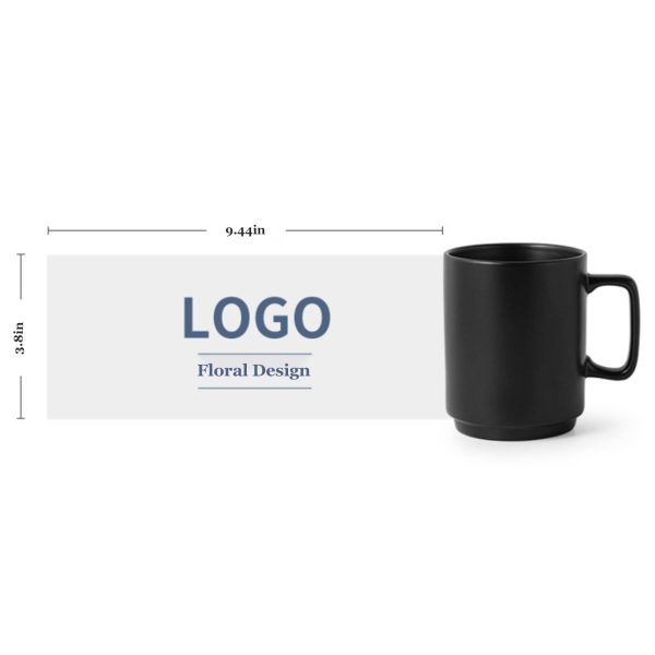 13oz Custom Color-Changing Ceramic Mug for Household Office
