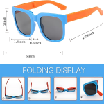 Foldable Children's Sunglasses – UV Protection & Lightweight
