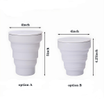 12oz/16oz Foldable Travel Coffee Cup – Telescopic Design