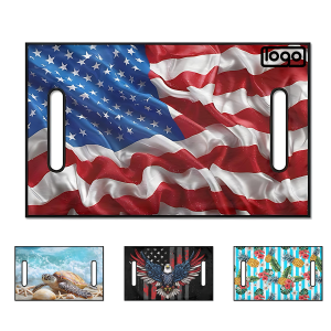 Dust-Proof Tour Bus Seat Cover – USA Flag Fleece Design