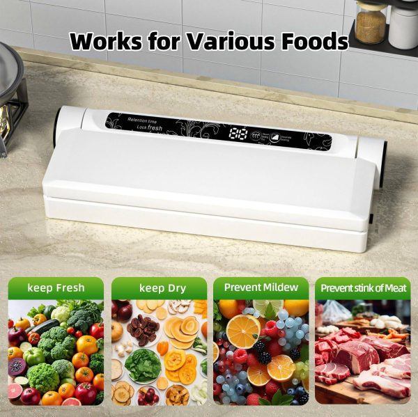 Compact Dry Wet Vacuum Sealer-Home & Commercial Use