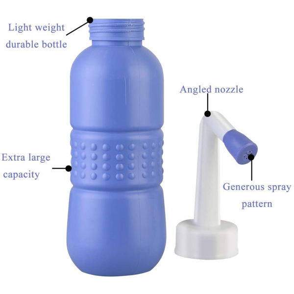 15.8oz Handheld Portable Bidet Washer Bottle for Travel