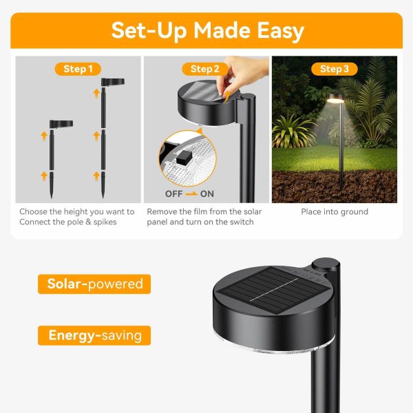 Outdoor Solar LED Garden Lights—Ground Insertion Decor