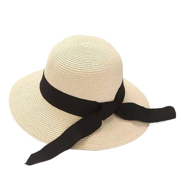 Fashionable Wide Brim Straw Hat for Travel & Outdoors