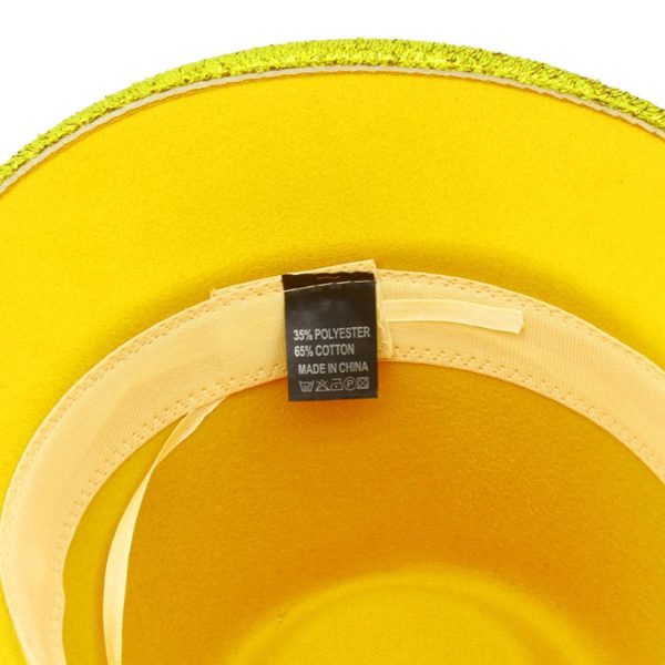 Lightweight Holographic Cotton Party Cowboy Hat
