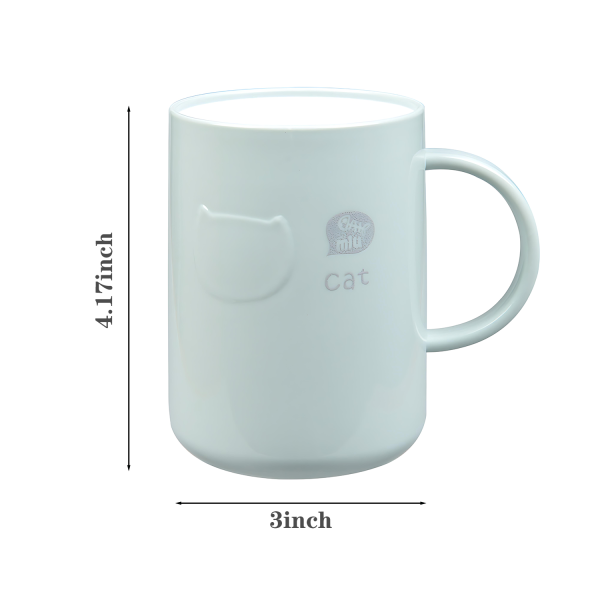 15oz Plastic Mouthwash Cup with Handle – BPA-Free