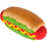 Hot Dog-Shaped PU Foam Stress Toy – Fun & Squeezable