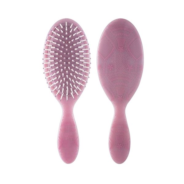 Totem Print Oval Hair Brush - Women’s Massage Comb